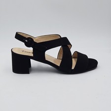 Scarpe Sandali donna Tina Tg 41 Nero Camoscio 165CN