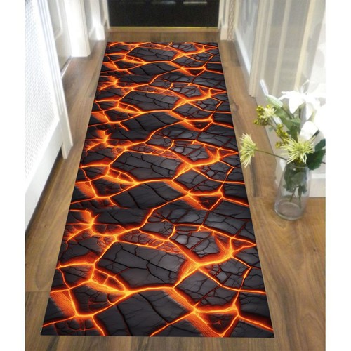 Hot lava runner tappeto - tappeto,,