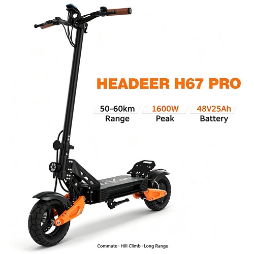 Monopattino elettrico h67 pro - elettrico,