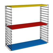 (TG. 70x21x68 cm) Tomado Scaffale modulare, Metallo, Tricolore, 70 x 21 x 68 cm 