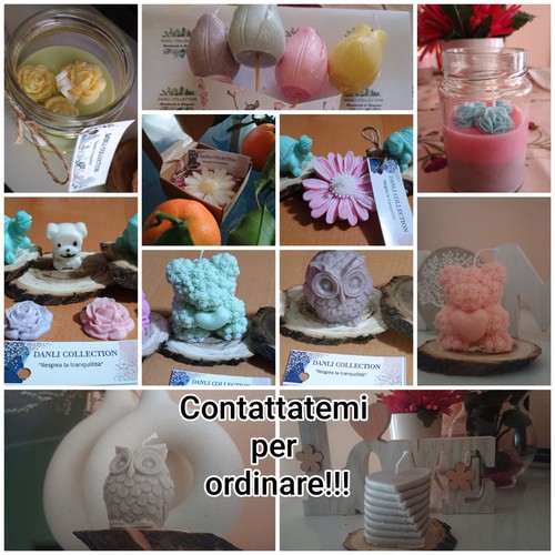 Candele artigianali profumate - artigianali,