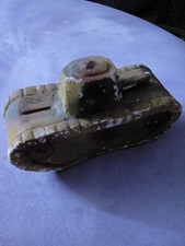 Carroarmato Salvadanaio del 1911, campagna di Libia, reperto storico