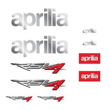 Kit Replica Adesivi Decals Compatibili con Aprilia RSV4 Restauro Moto Tuning