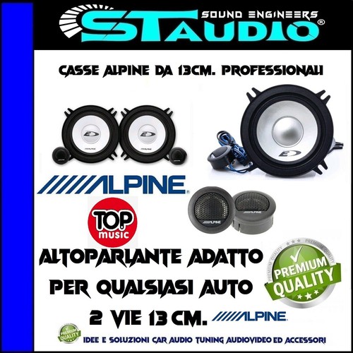 Alpine sxe 1350s kit vie - 2,