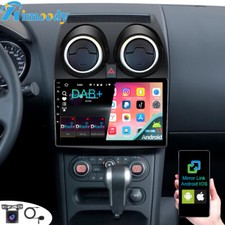 DAB+ per Nissan Qashqai J10 2007-2016 GPS Navi Autoradio Android 13 WIFI FM RDS