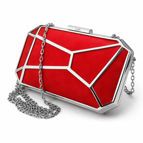 Borsa pochette rigida