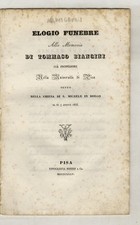 Elogio funebre alla memoria di