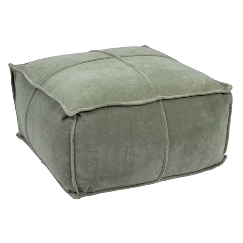 Storied home pouf - home, quadrato
