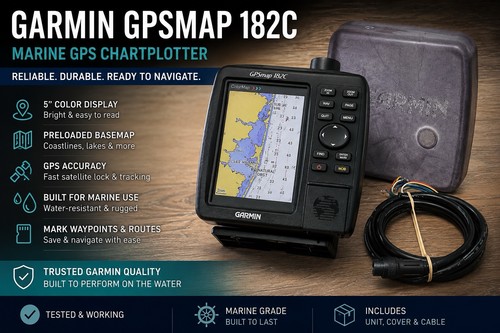 Garmin gpsmap 182c marine - 182c,