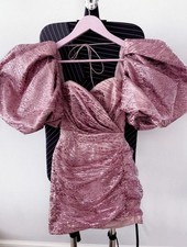 Vestito rosa scintille