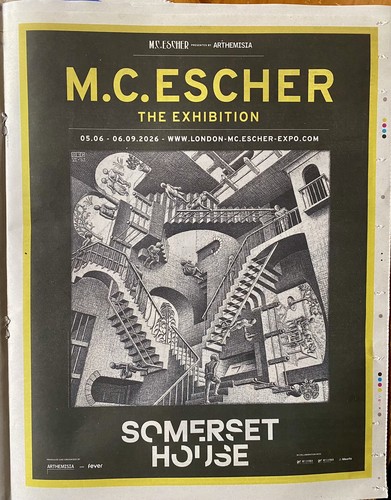 Escher exhibition somerset - escher,