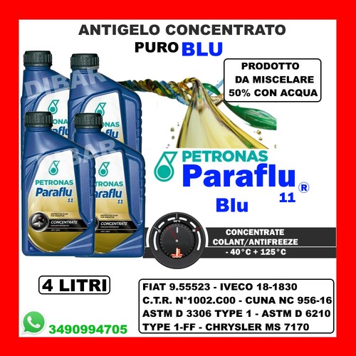 Antigelo blu concentrato - antigelo,