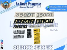 ADESIVI DECALCOMANIA TRATTORE