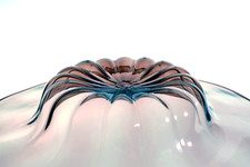 Piatto in vetro di Murano