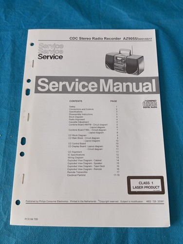Cdc stereo radio recorder - cdc,