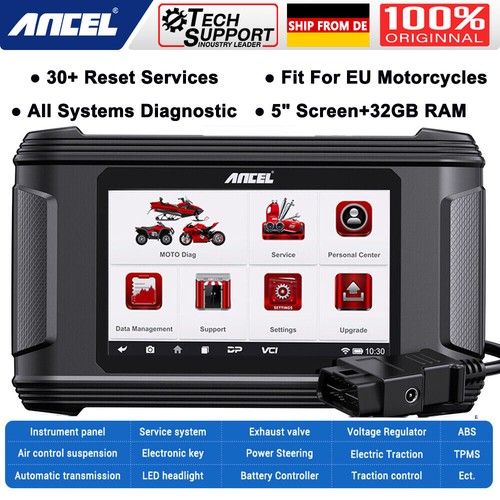 Ancel mt500 moto diagnostico - moto,