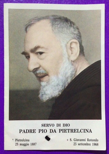 Santino holy card reliquia di - holy,