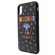 Custodia Moschino logo lettera