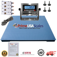 Bilancia da pavimento 4x4 con uscita relè 4-20ma per PLC 5.000 libbre omologata NTEP