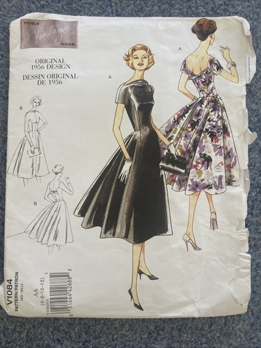 Abito vintage vogue v1084 - abito,
