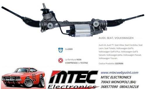 Scatola sterzo volkswagen - scatola, golf