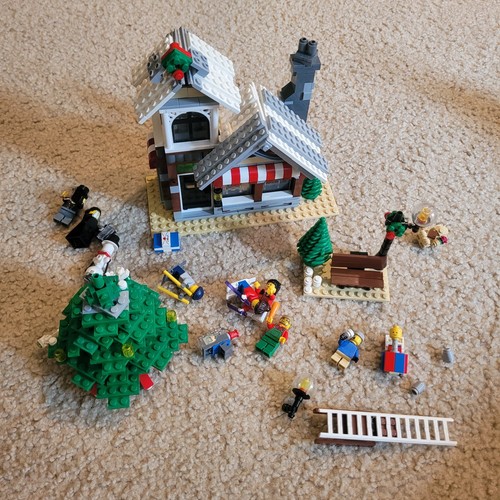 Lego winter toy shop - winter,