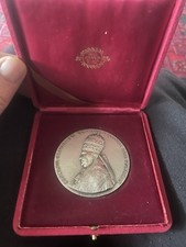 MEDAGLIA Argento 1962 PAPA GIOVANNI XXIII CONCILIO VATICANO OLD POPE MEDALS