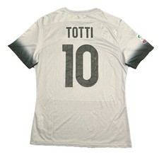 MAGLIA CALCIO ROMA TOTTI MATCH ISSUED PREPARATA AUTOGRAFATA SIGNED 2015/16 NIKE