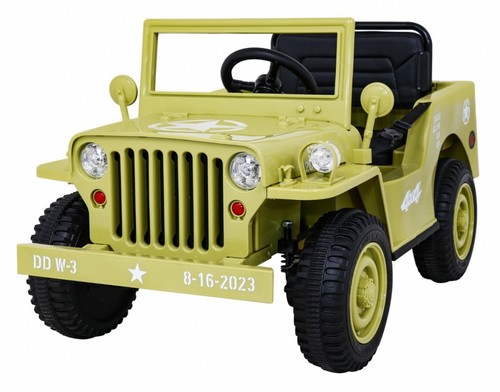 Auto elettrica militare - , retrò