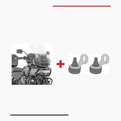 Kit givi 8400dt cupolino - givi,