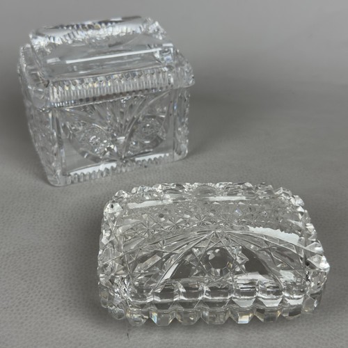 Set cofanetti cristallo boemia - set,