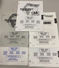 Esploso parti ricambi 437456 motori fuoribordo Evinrude/Johnson 6V 200/225 HP 2T