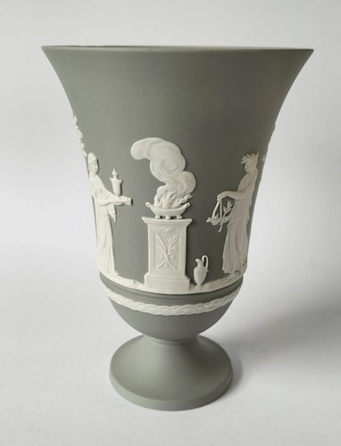 Vaso diaspro grigio wedgwood - diaspro,