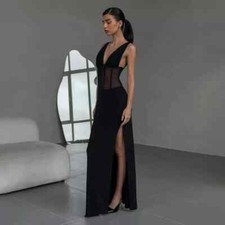 Vestito Abito Elegante Lungo