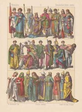 Costume tedesco medievale del