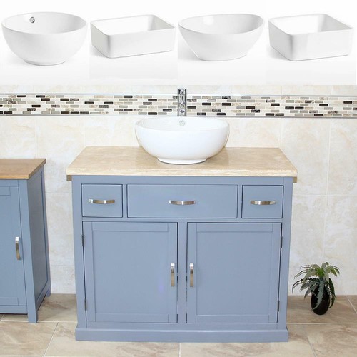 Mobile bagno lavabo grigio - |,