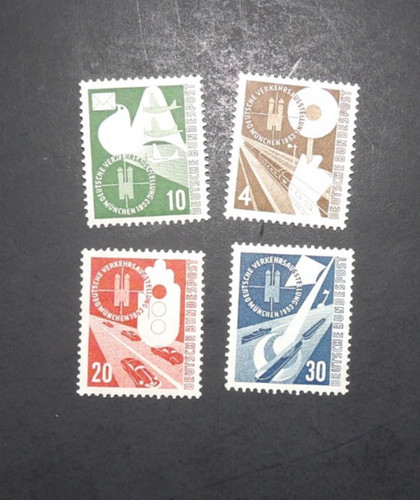 Germania scott 698 701 - germania, #698-701