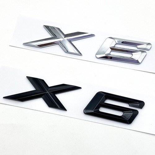 Emblema bmw lettere - 3d, x6