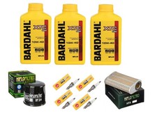 KIT TAGLIANDO HONDA CB 600 HORNET 2007 BARDAHL 10W40 FILTRO OLIO ARIA CANDELE