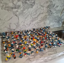 COLLEZIONE 123 puffi anni 80 NUOVI + 7 DOPPI