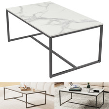 Tavolino da salotto bianco tavolino da salotto tavolino da salotto piano in pietra naturale + metallo