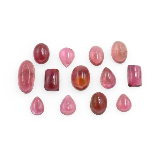 Cabochon tormalina rosa - cabochon, di