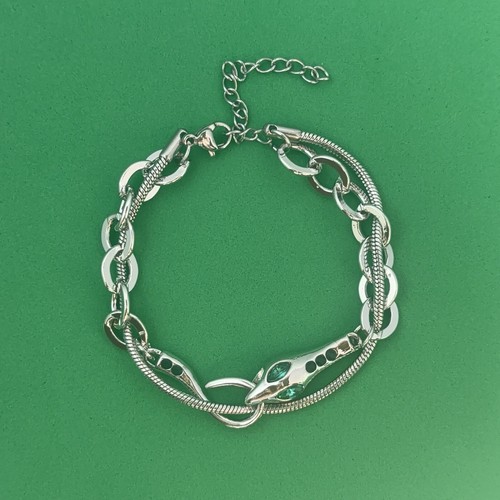 Bracciale link catena serpente - link,