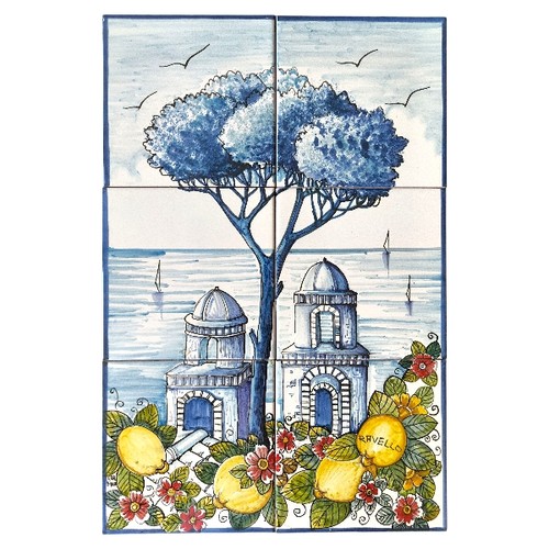 Pannello ceramica con - in,