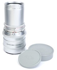 Hasselblad Zeiss Sonnar 250mm f5.6 chrome Synchro Compur for 500C, 500 C/M caps