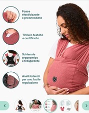 Fascia neonato Koala Cuddle Band_koala baby wearing porta bebè ottimo stato