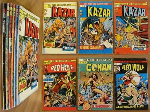 Lotto fumetti gli albi - gli, dei