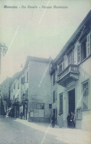 Ae65 cartolina moncalvo via - ae65,