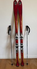 Sci alpino K2 Axis Mod X 181 cm con attacchi Salomon S912 Ti - bastoncini 115 cm