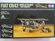 Fiat CR. 42 "Aeronautica Militare" 1:48 Tamiya 89722 OTTIMO RARO IMBALLO ORIGINALE